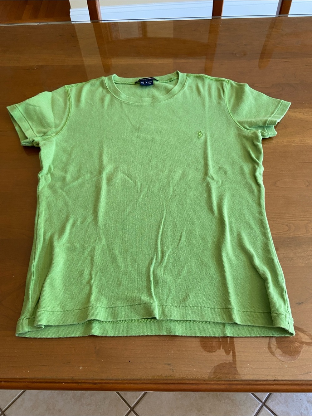 Ralph Lauren Sport Green Crewneck Tee